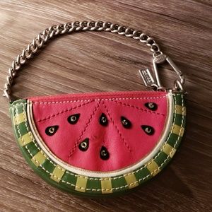 Watermelon coach limited edition coin purse.